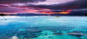 kayak Tahoe tour - sunset paddle and kayaking adventure