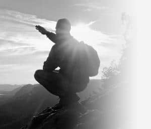 Tahoe Jack outlook mountain Tahoe hiker