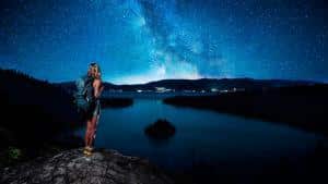 night stars hike Tahoe hiking tours moon adventure