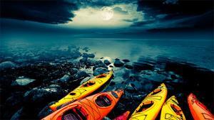 kayaking lake tahoe moon tour star adventure