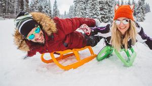 tahoe sledding area private